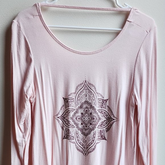GAIAM Pink Graphic Jersey Size Small - Picture 6 of 15